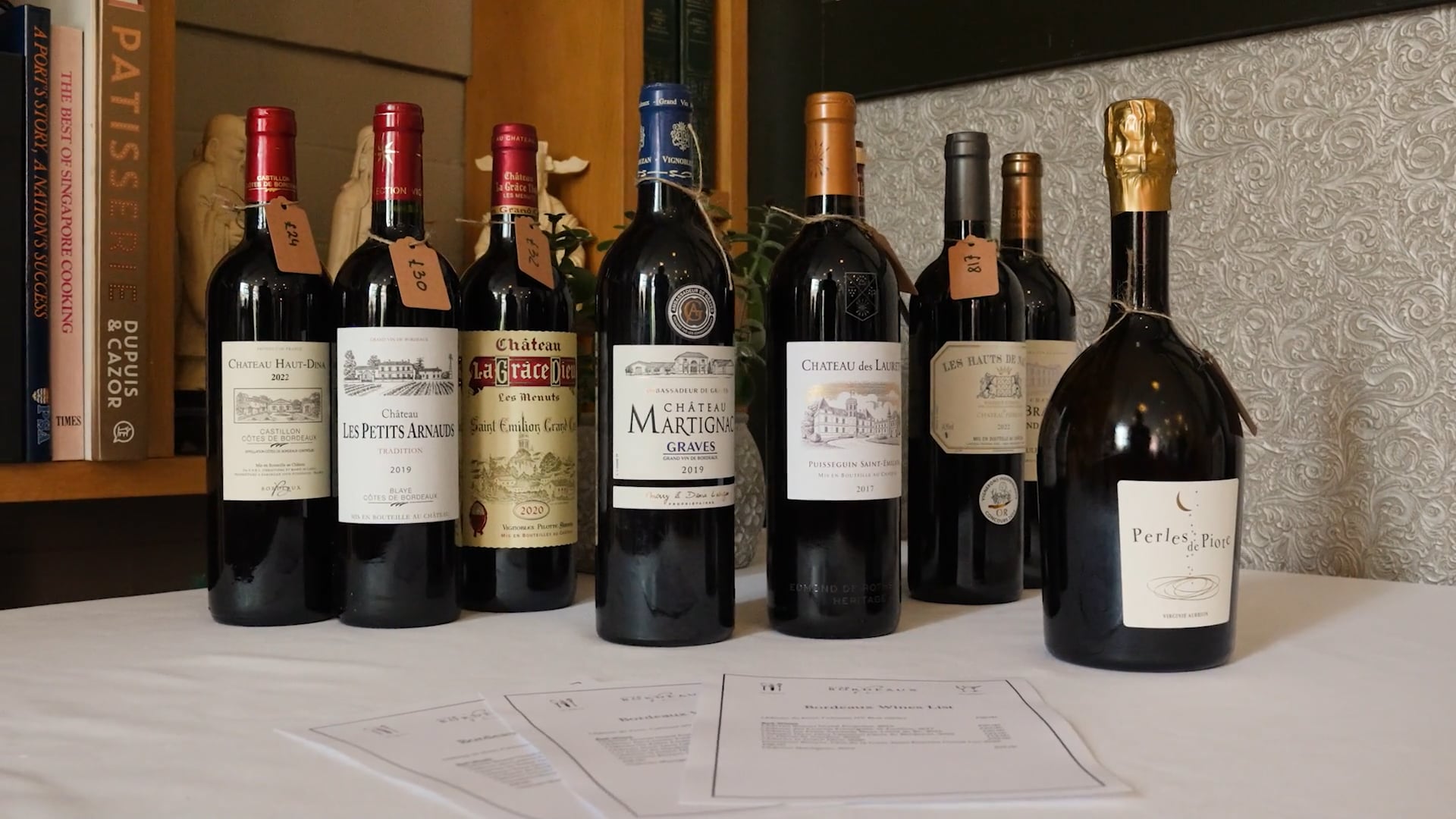 The Art School Restaurant Celebrate Bordeaux Wines