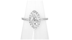 2.00 ct. t.w. Lab-Grown Diamond Ring in 14kt White Gold