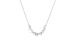 .70 ct. t.w. Multi-Shaped CZ Necklace in Sterling Silver