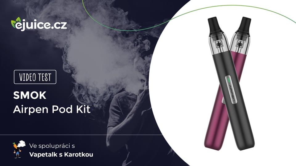 SMOK Airpen Pod Kit - video test (CZ)