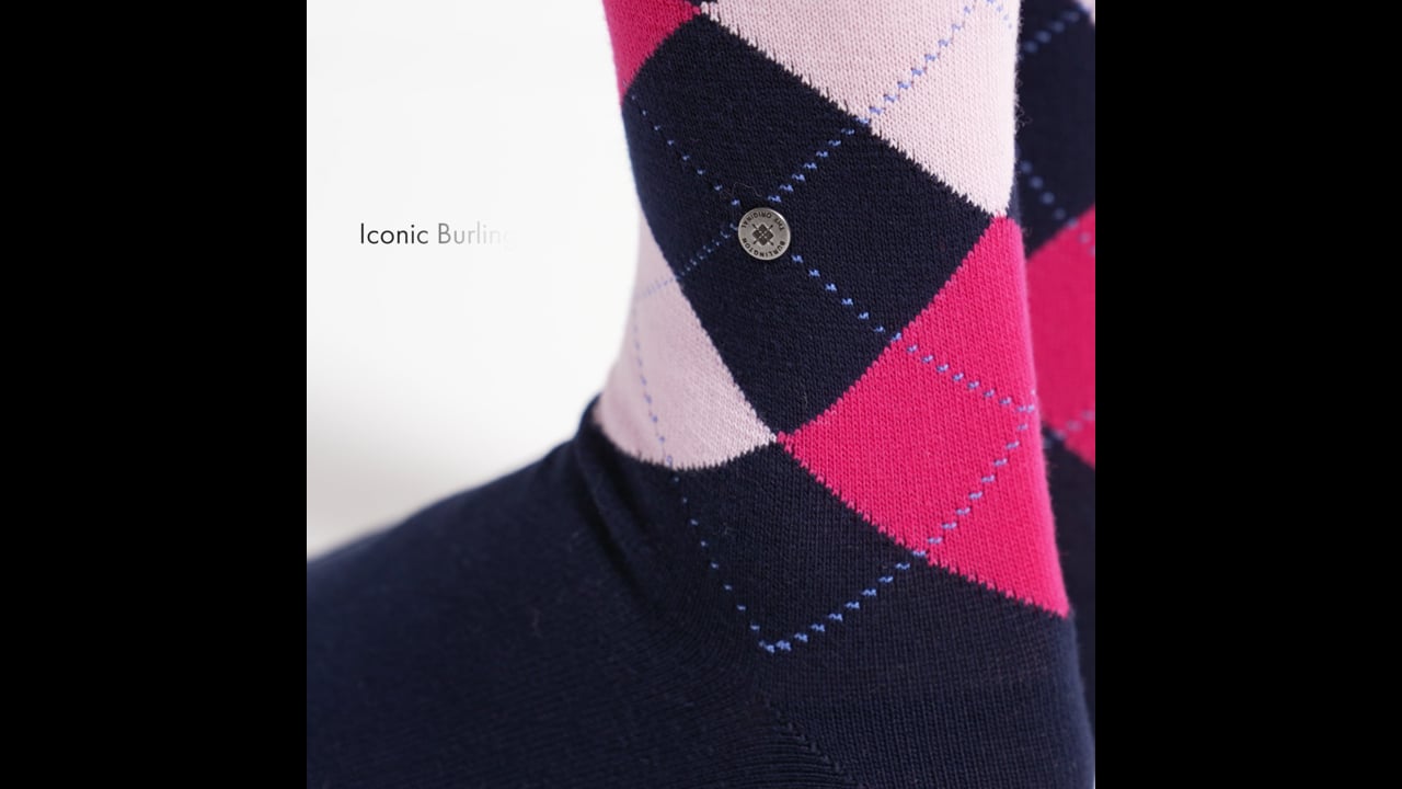 Burlington FairIsle | Wollen Damessok | Noorse sok - 27093