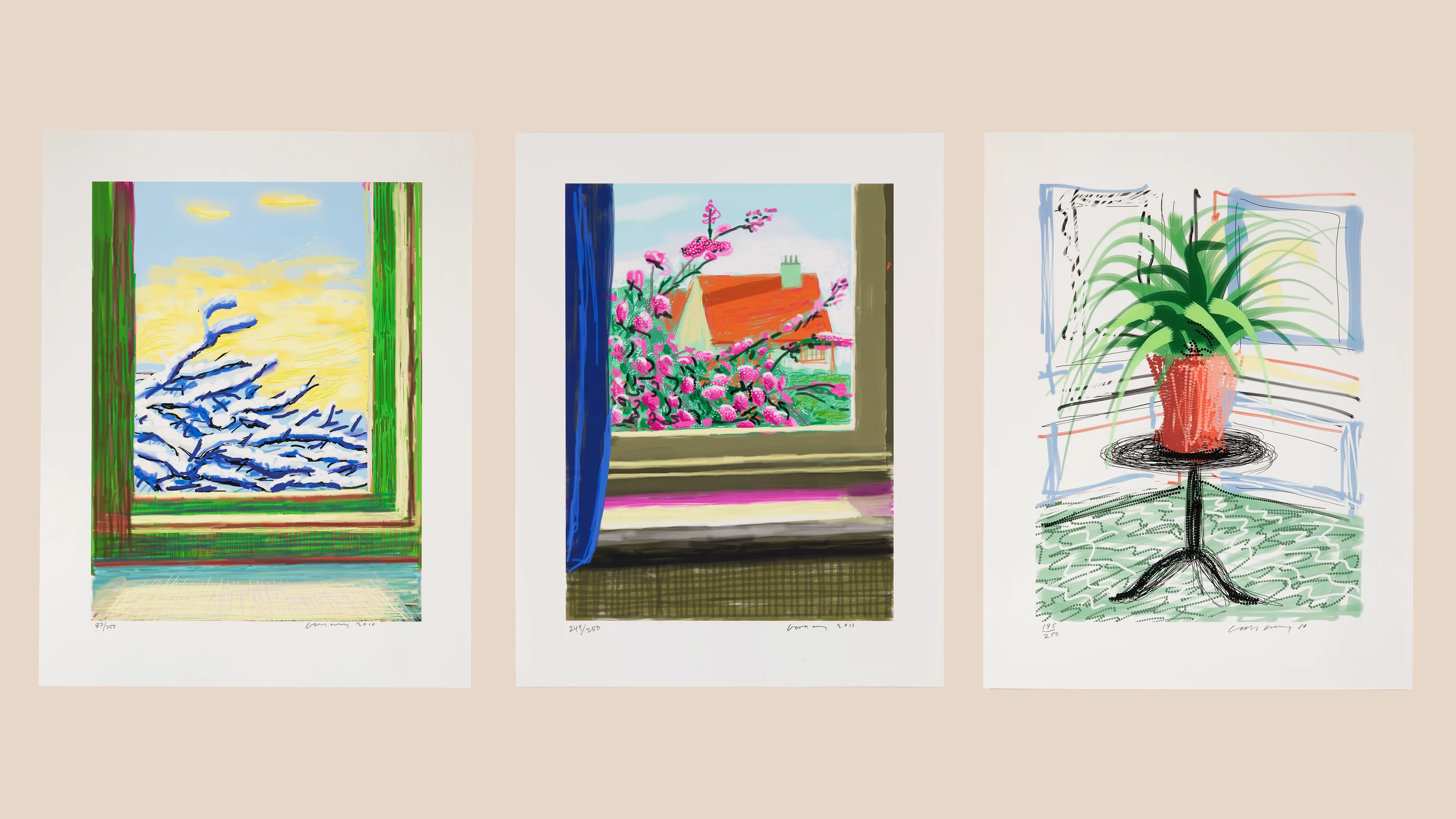 デヴィッド・ハック二ーオリジナルプリント | Andipa Editions