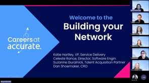 Career Panel 2 Building Your Network
