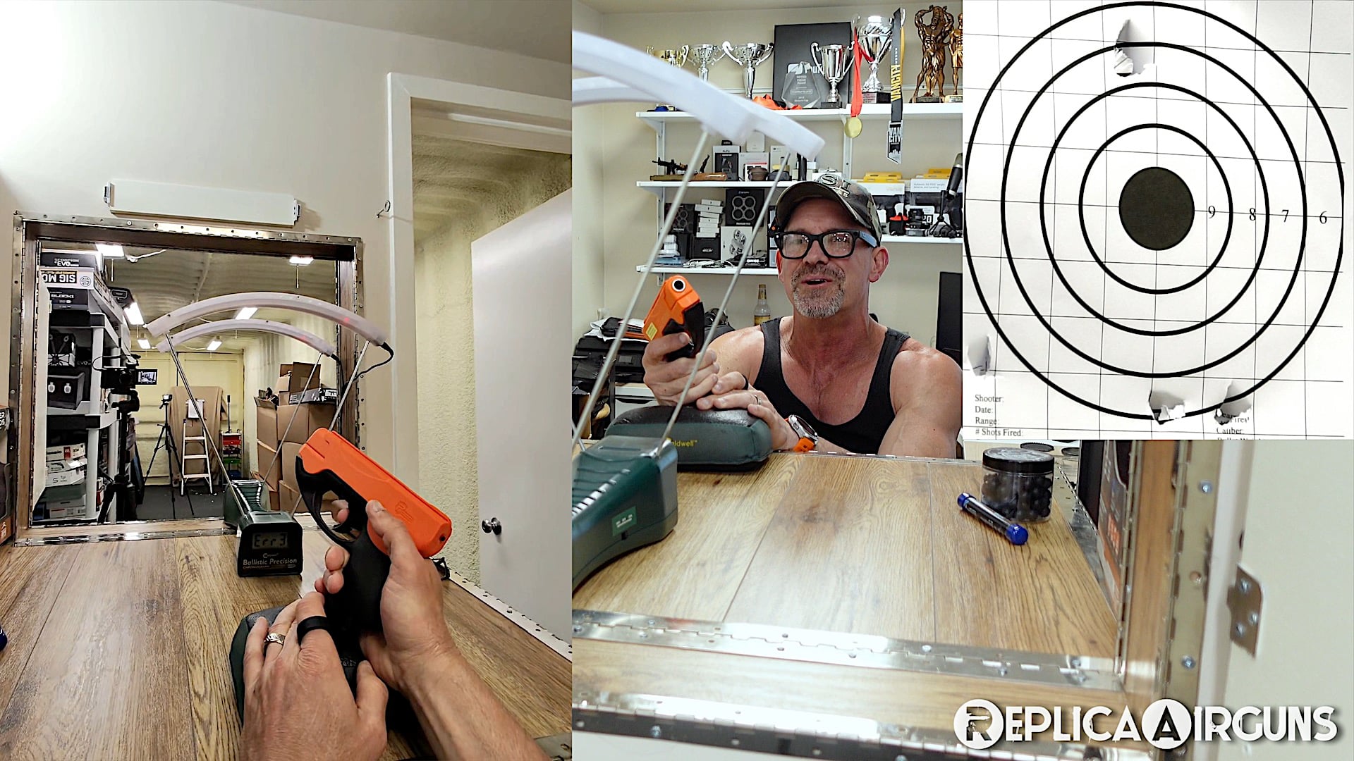 Video - Umarex P2P HDP 50 Compact CO2 Less Lethal Pistol Rubber Ball ...