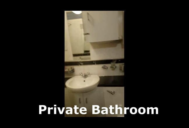  W9  Sml  Studio Prv bth 2 mins bus/tbe only 895pm Main Photo