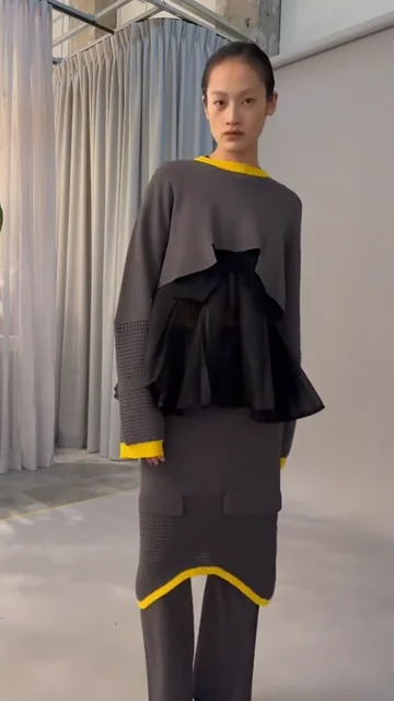 MESH SKIRT LAYER PT【セットアップ着用可能】 | パンツ
