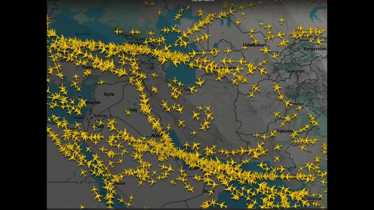Napad Izraela na Iran: na nebu zazevala ogromna luknja