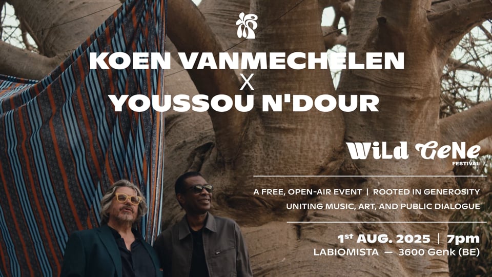 Koen Vanmechelen and Youssou N’Dour launch Wild Gene Festival
