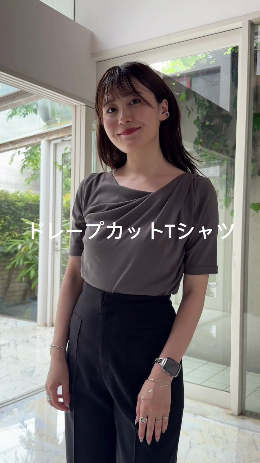 新色】ドレープカットTシャツ | [公式]アンデミュウ（Andemiu）通販