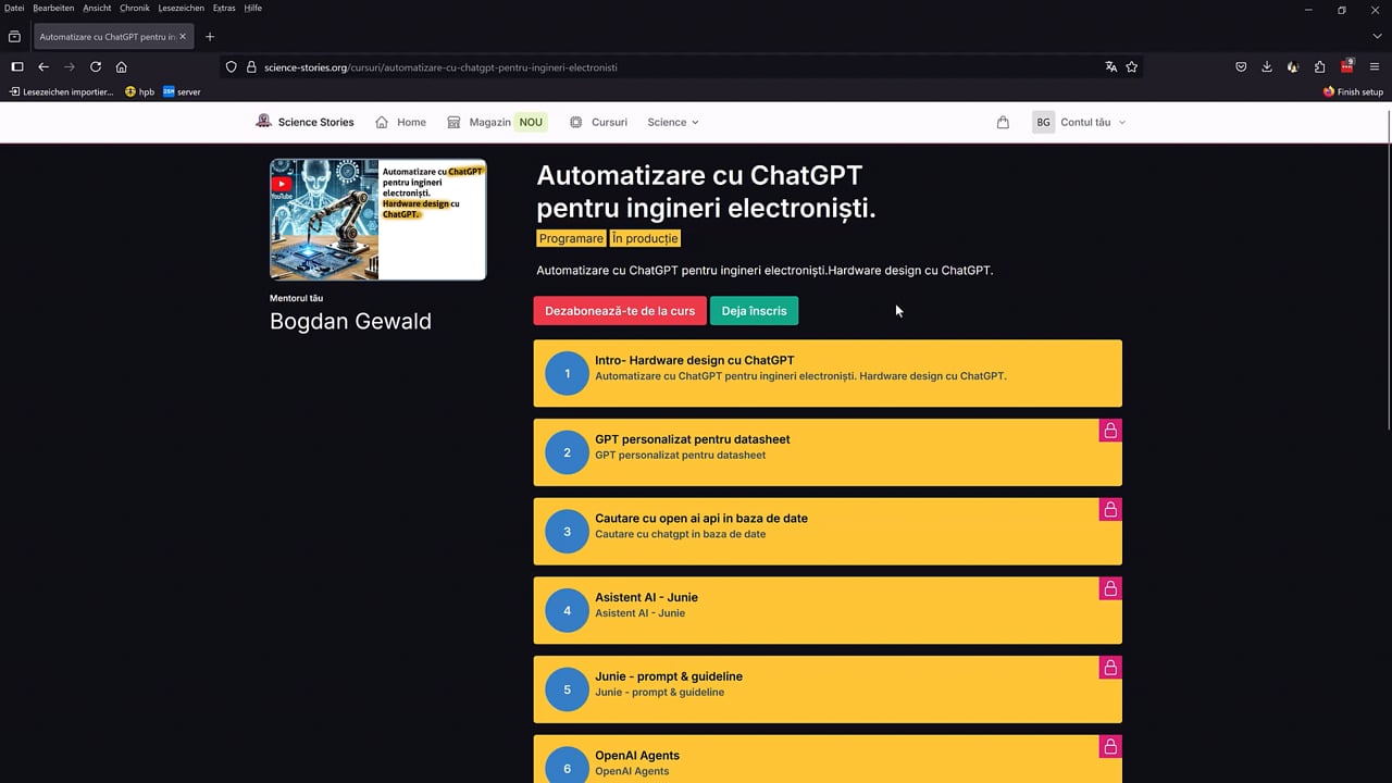 Agent AI personalizat