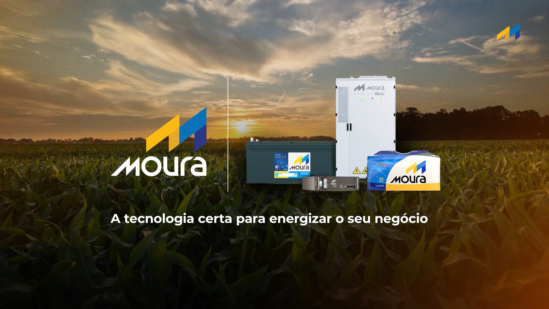 Moura - A tecnologia certa para energizar o agronegócio