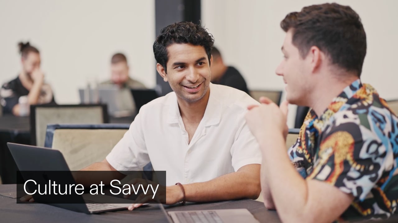 Savvy Wealth Company Culture video thumbnail