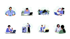 Animated Office Illustration Art Set, a Person Illustration by Brickclay (Thumbnail 5 of 5)