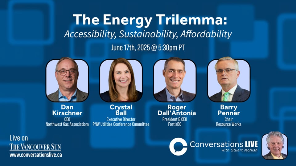CONVERSATIONS LIVE - The Energy Trilemma: Accessibility, Sustainability, Affordability