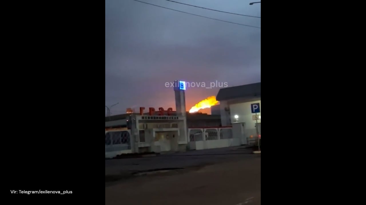 Ukrajinci zadeli na loteriji: tovarna je v plamenih