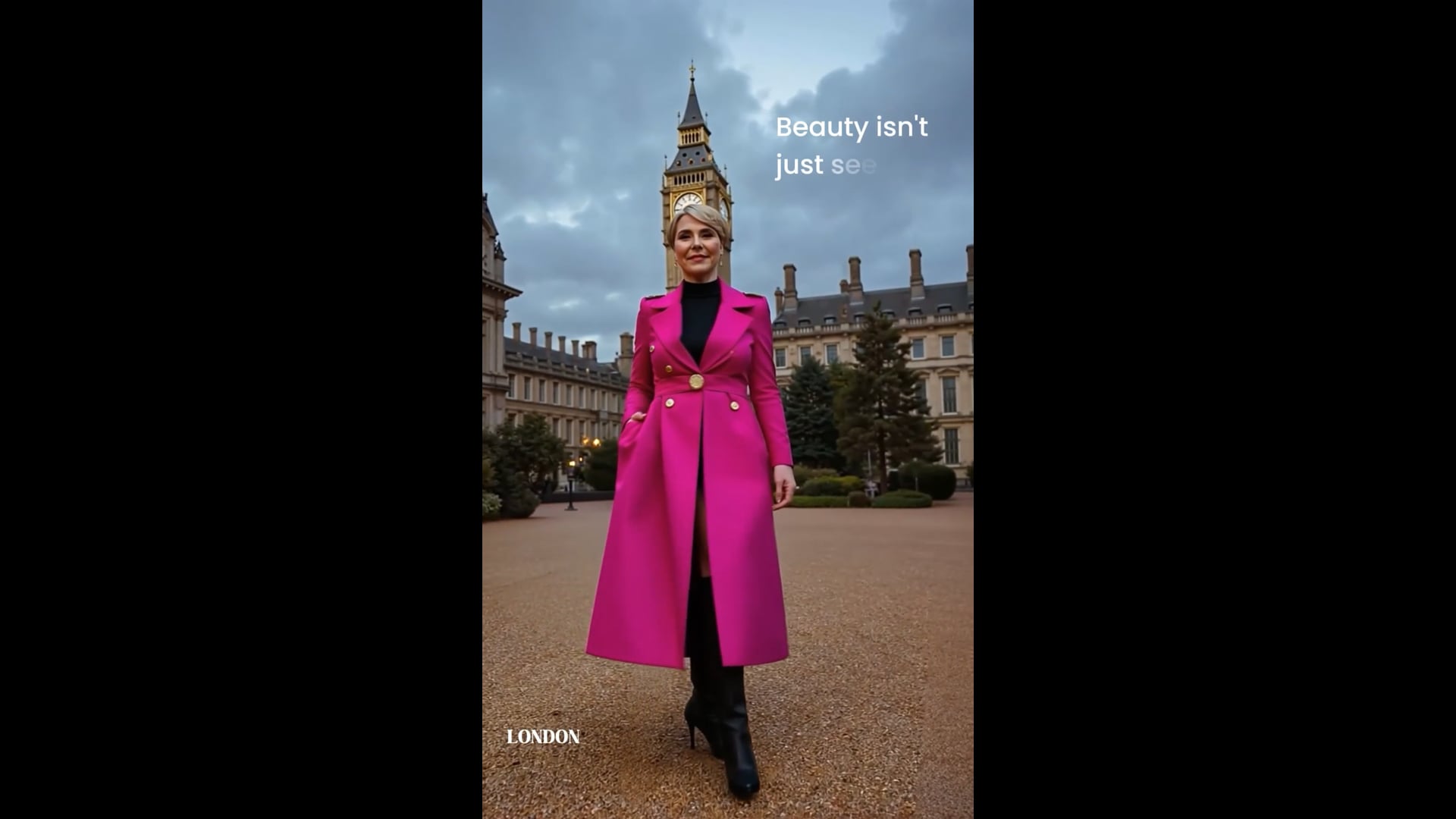 Beyond Beauty - new years social ad