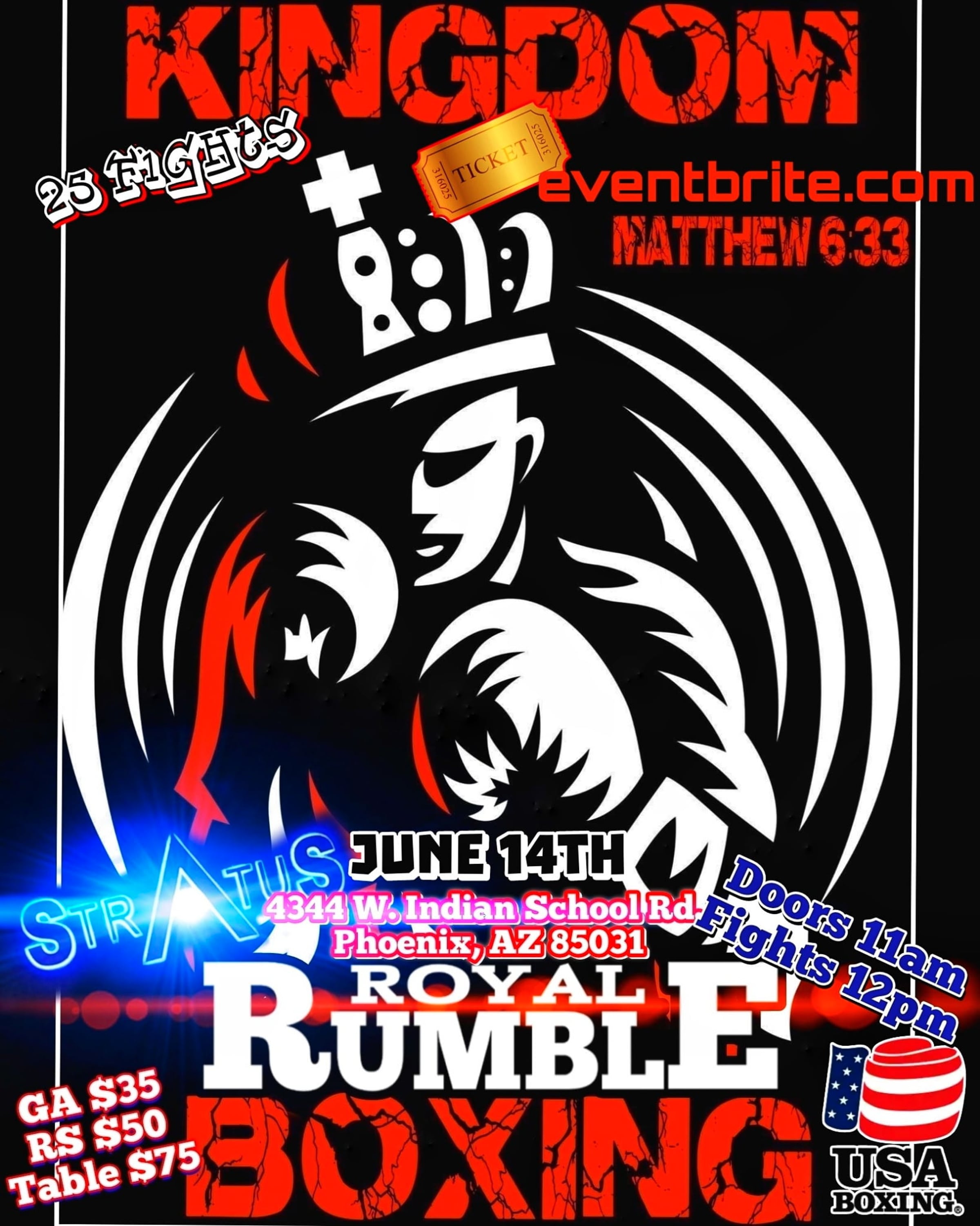 Royal Rumble Boxing - Kingdom Boxing
