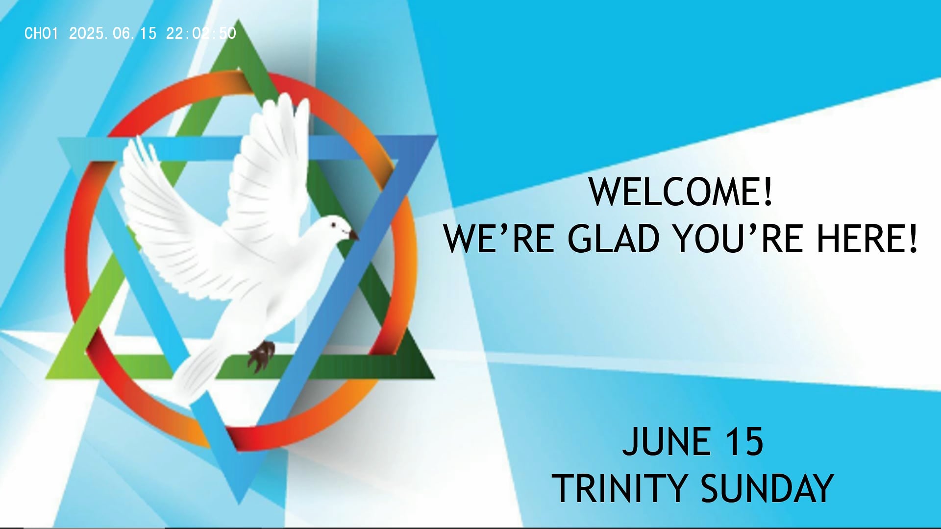 FLC - June 15th, 2025 (8 a.m.)  Trinity Sunday