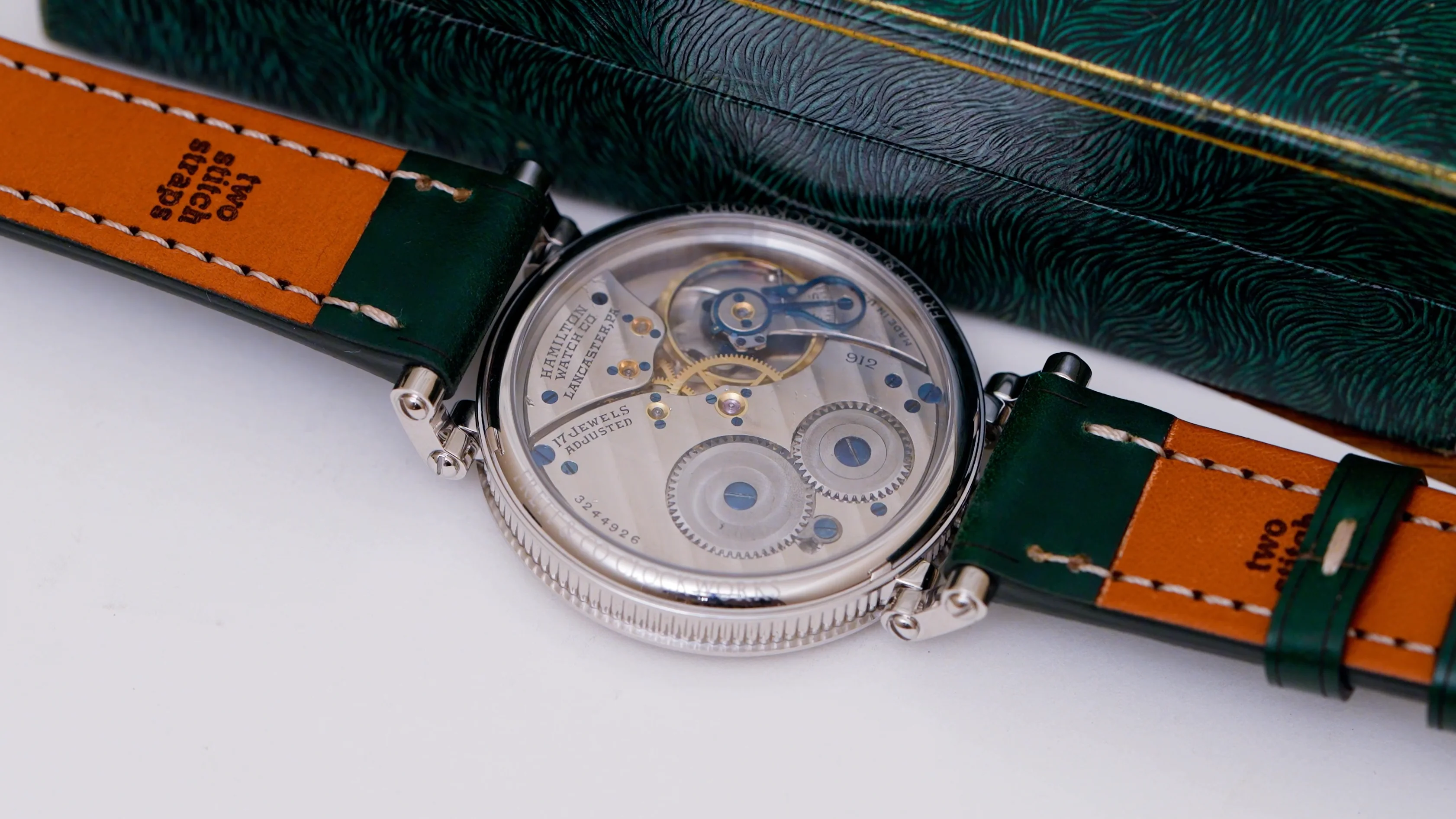 Hamilton pocket watch conversion — Frett & Co Clockworks