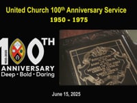 Worship for June 15, 2025