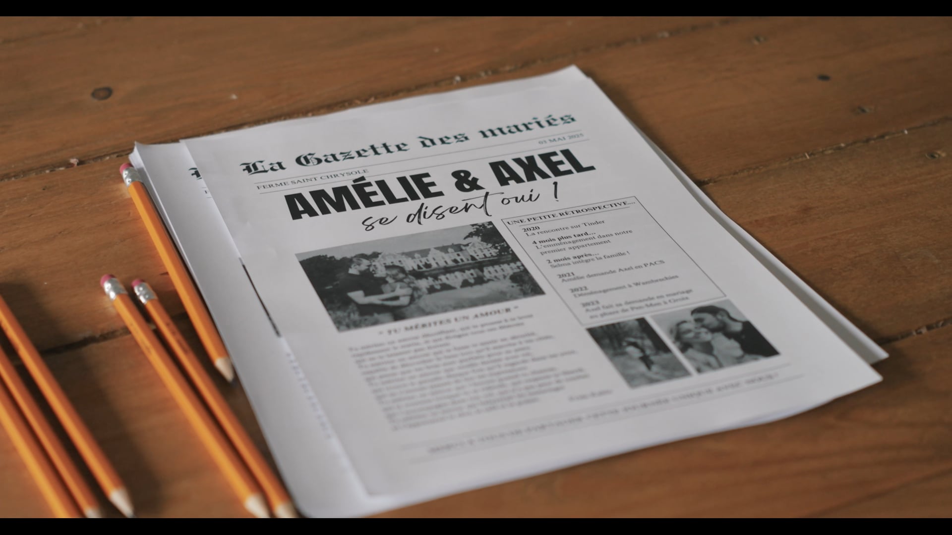 Teaser - Amélie & Axel - 2025