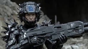 Action Sci-fi sequence