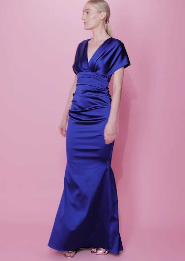 design my own dress Your Original Reversible Twirly Dress®! velvet prom dress Texas custom wedding dress Melina Light Brown Backless Color:Cherry Red