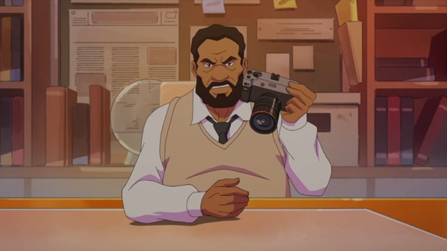 deVine Voices Native US American Male Voiceover Perry White Character in 'My Adventures with Superman 1' Animation