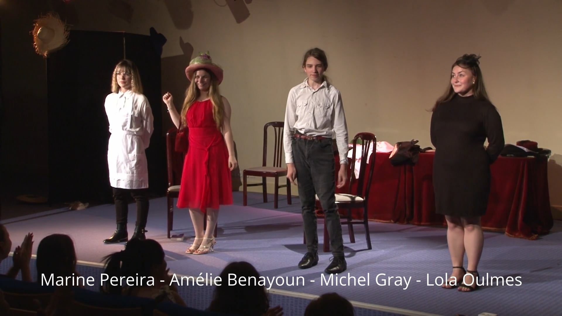 "QUELQUES PLAISANTERIES" par l'atelier théâtre