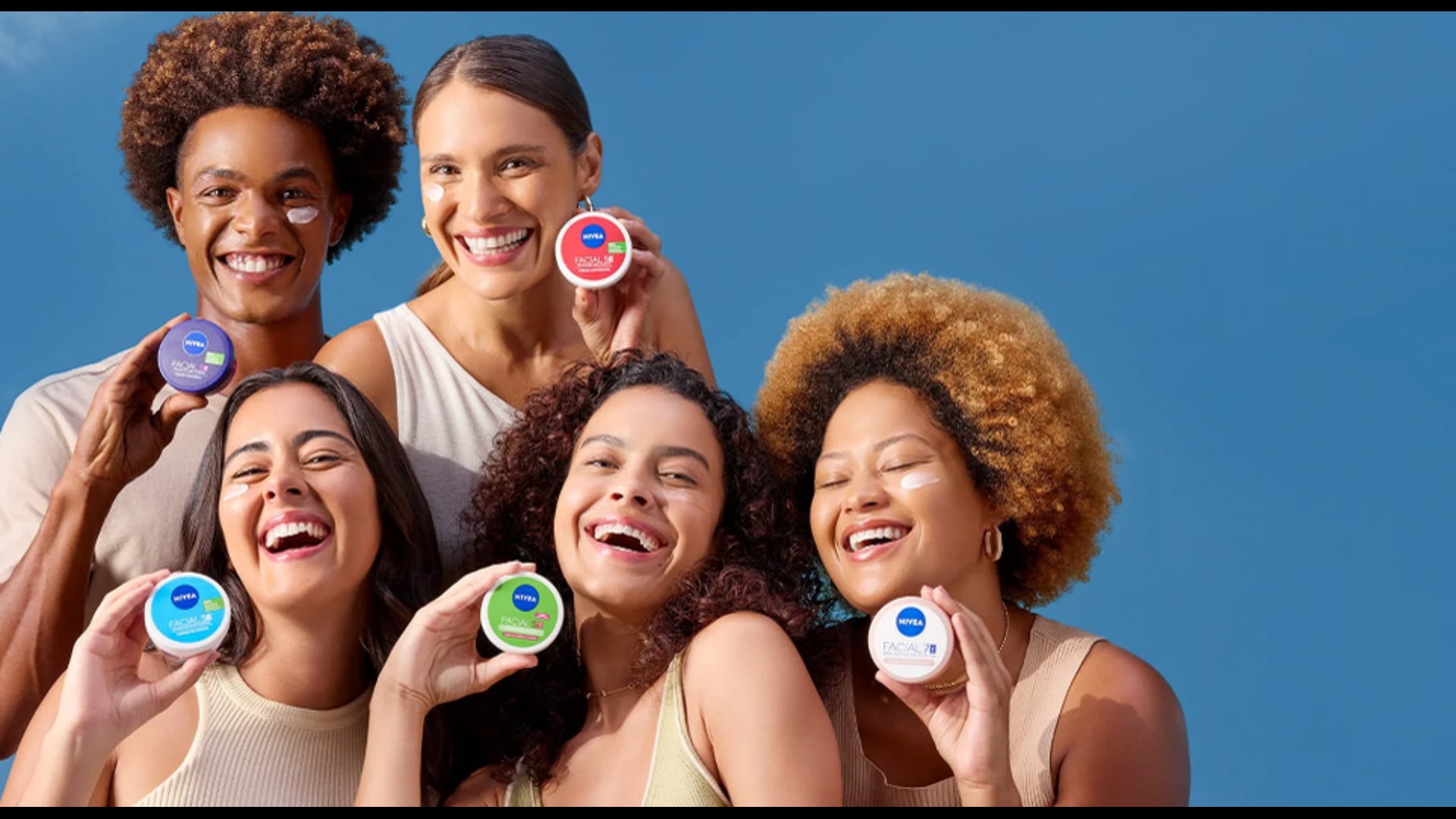 O melhor hidratante do Brasil Tá na cara que é NIVEA Facial!