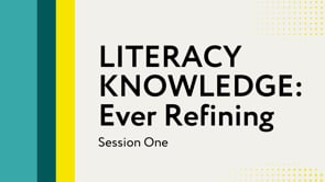 Literacy Knowledge: Ever Refining