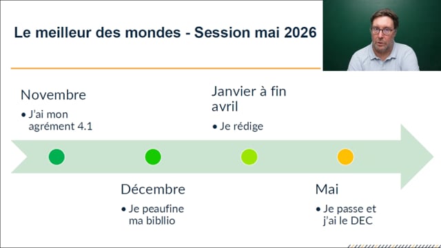 Comment réussir son mémoire du DEC ?