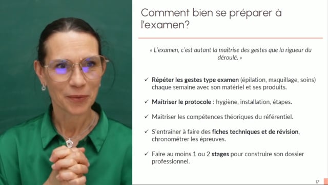 Réussir son CAP esthétique avec l'école des métiers de l'esthétique