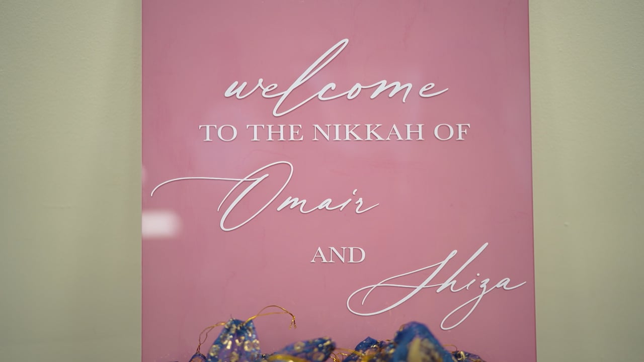 Omair & Shiza's Nikkah Ceremony at Daru Ul Islah, Teaneck, New Jersey