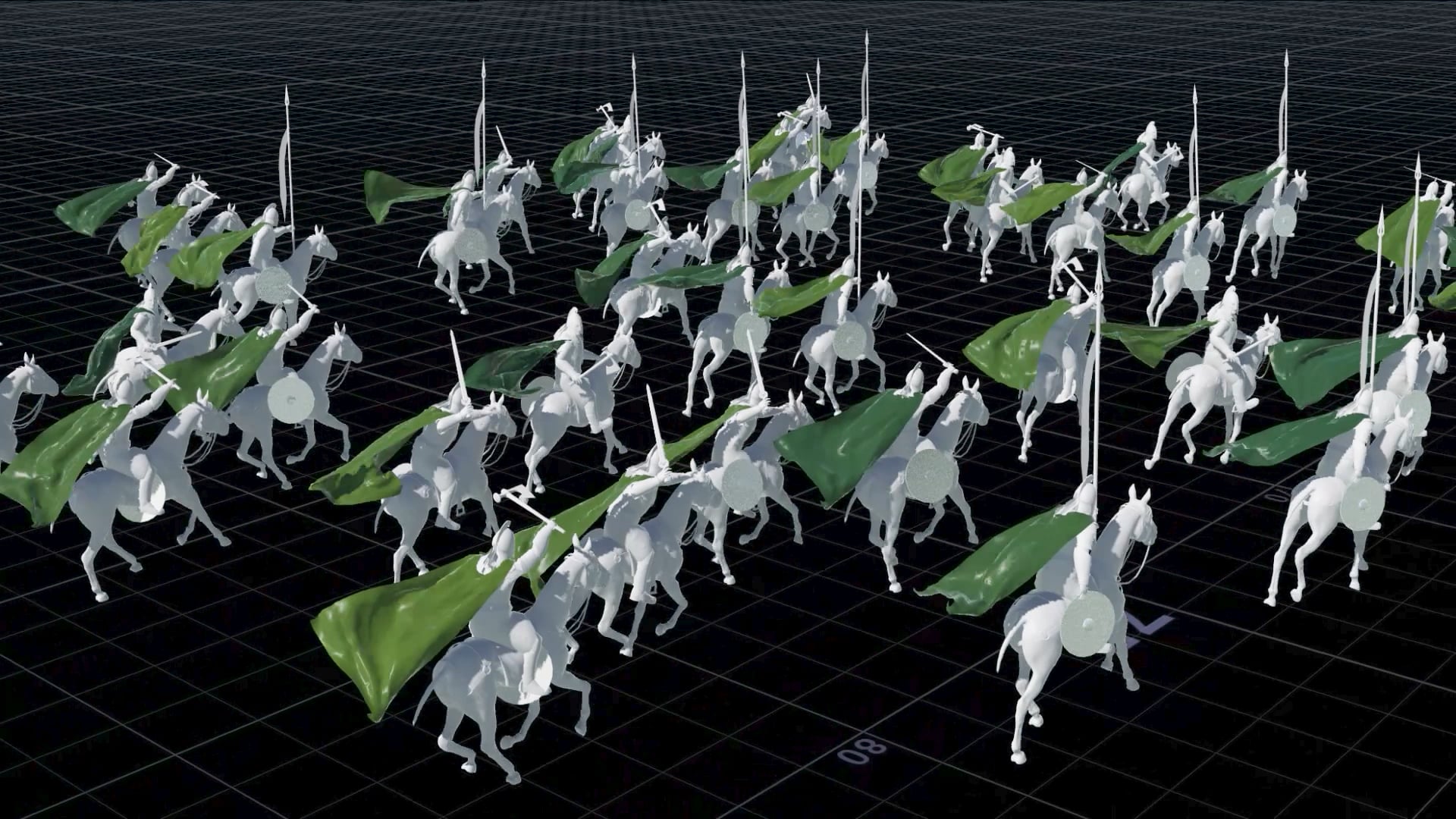 Nicholas Kapoulas - Houdini Crowds - Cape & Ragdoll Example