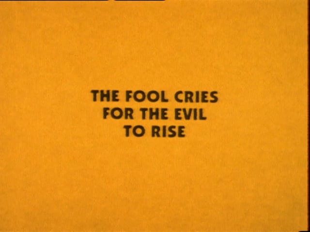 Thumbnail for The Fool Cries For The Evil to Rise