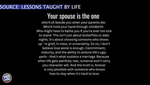 Marriage Isn't Always Butterflies
