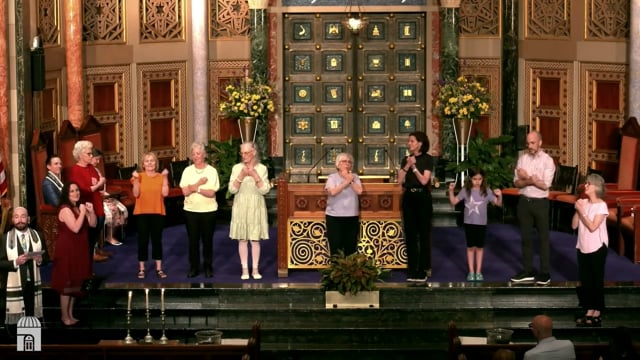 "True Colors" signed by the ASL Choir • Erev Shabbat 06/13/25