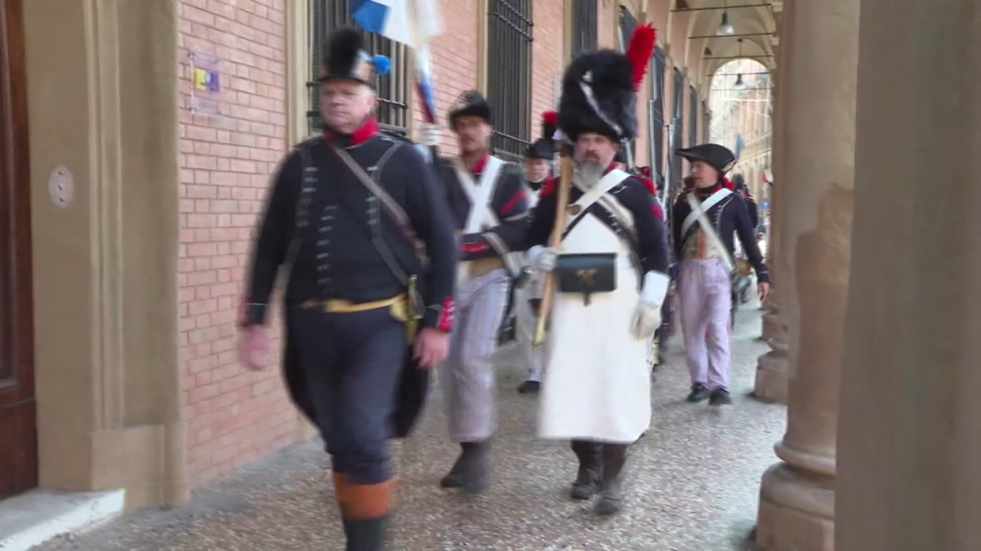 A Bologna la rievocazione in costume dell’arrivo di Napoleone
