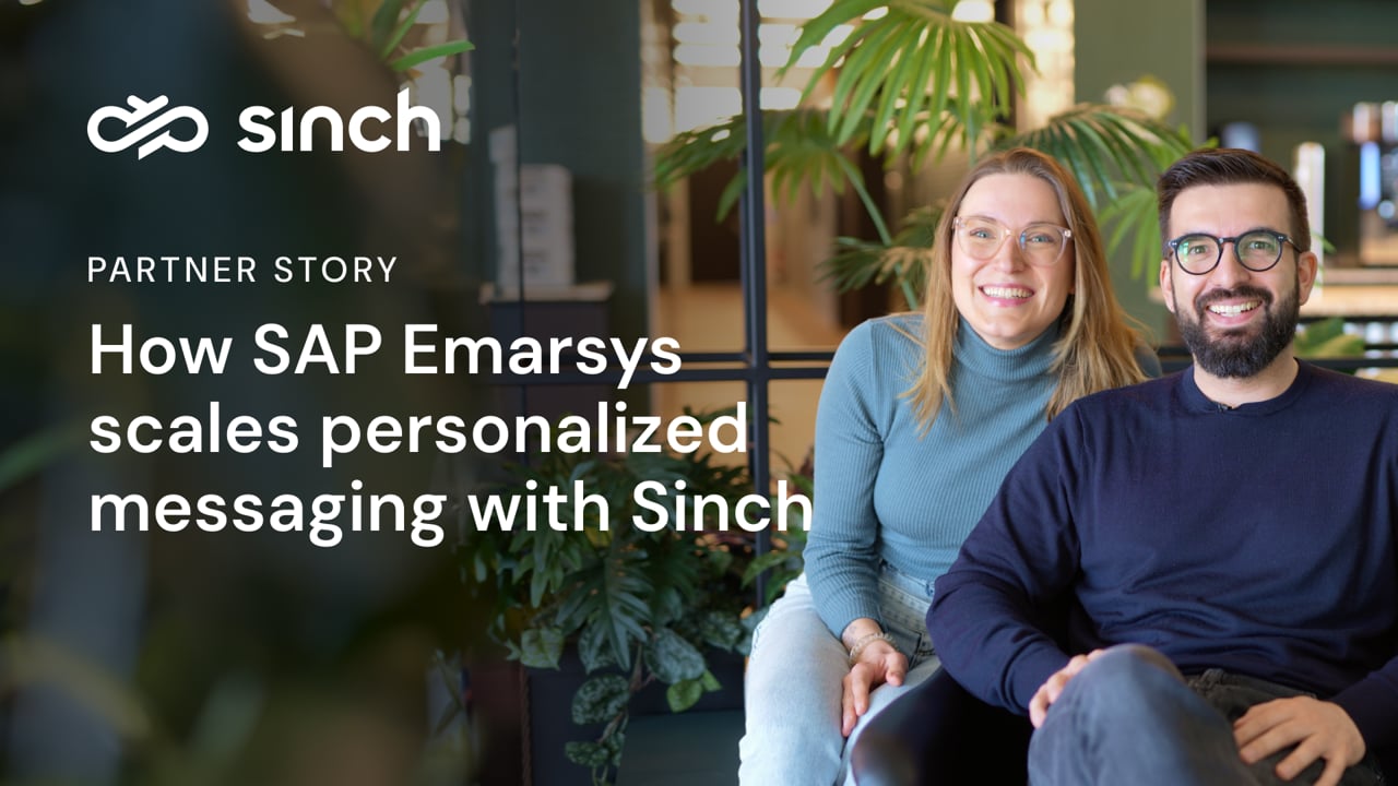 How SAP Emarsys scales personalized messaging with Sinch