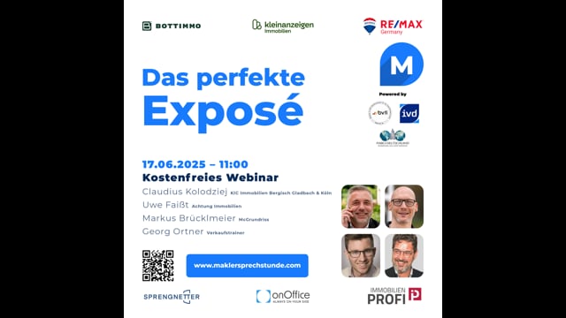 Das perfekte Exposé