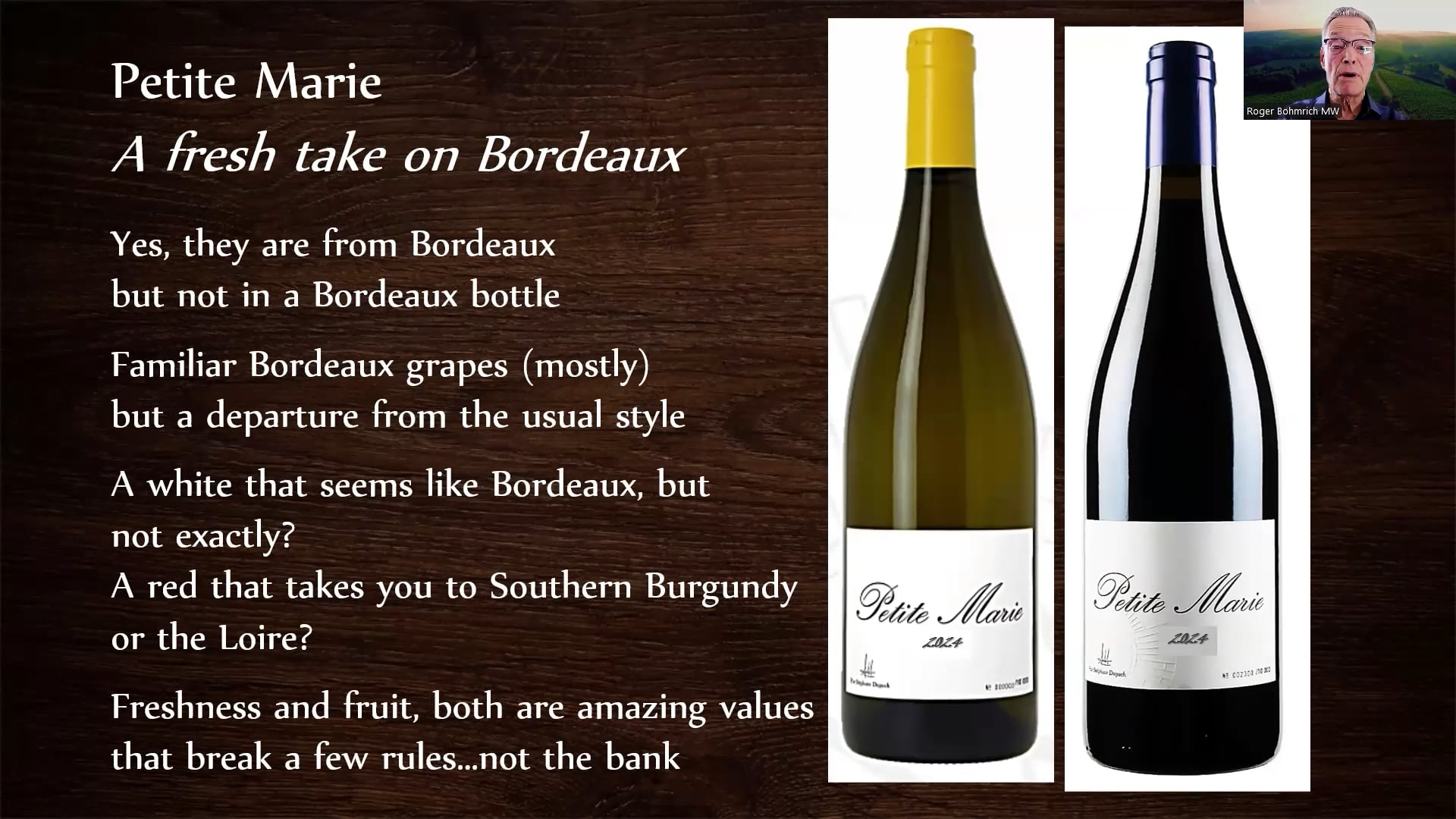 Petite Marie Red and White