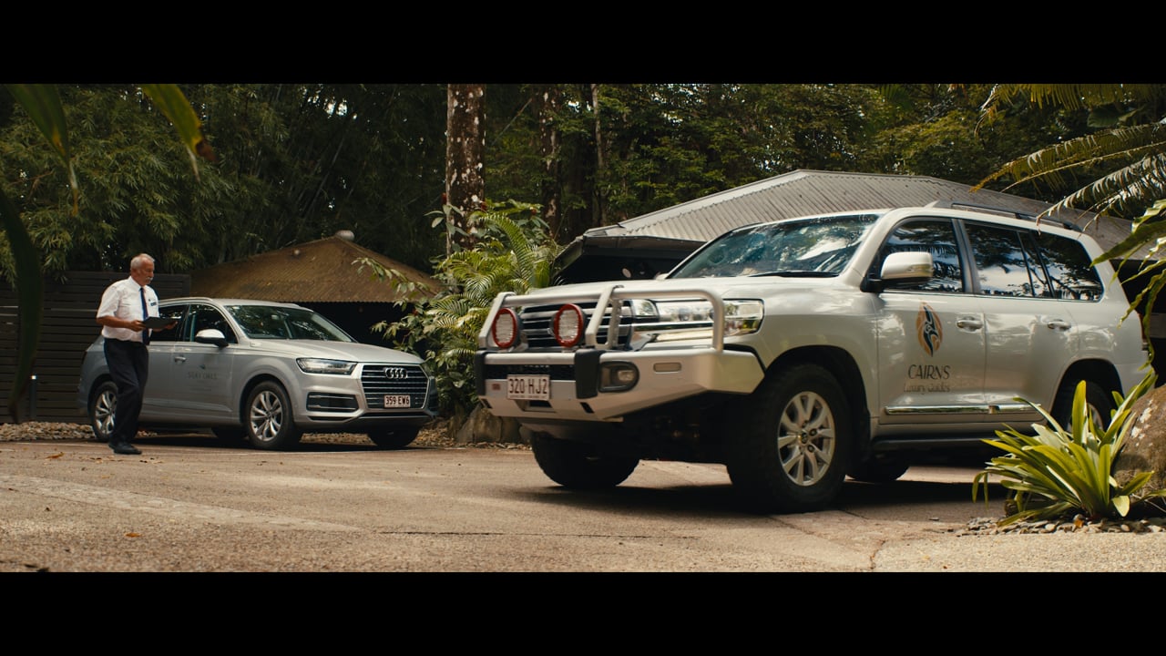 Still from Cairns Luxury Guides, a film by Mustard Design & Digital