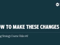 How To Make These Changes