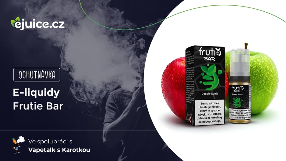 E-liquidy Frutie Bar Juice - ochutnávka (CZ)