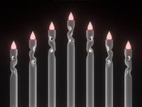 The candlesticks