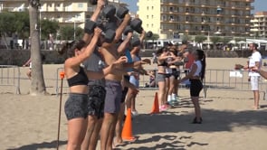 Competició de CrossFit amb 240 esportistes a l'Escala