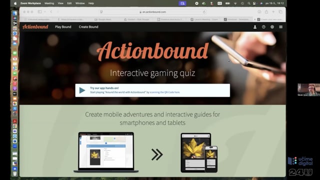 Exkurze aneb výlet s Actionboundem