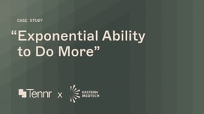 Eastern MedTech - Customer Success Story (Peter Falkson - Chief Executive Officer)
