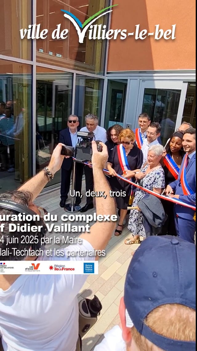 Vimeo Video : Inauguration du complexe sportif Didier Vaillant de Villiers-le-Bel